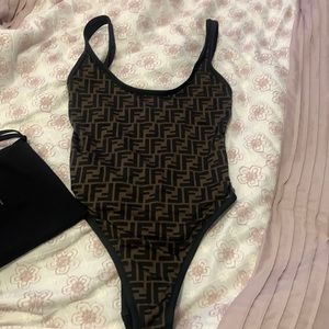 Authentic Fendi One-piece Swimsuit